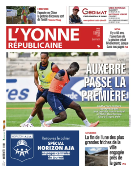 Cover of L'Yonne Republicaine
