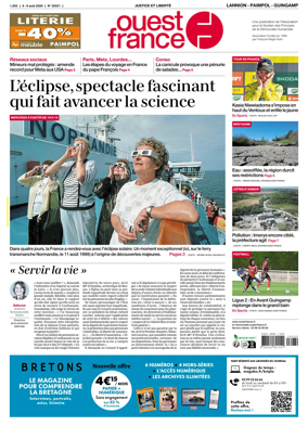 Cover of Ouest-France (Lannion / Paimpol / Guingamp)