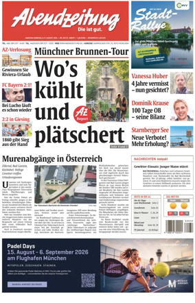 Cover of Abendzeitung Munchen