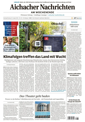 Cover of Aichacher Nachrichten