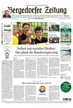 Cover of Bergedorfer Zeitung
