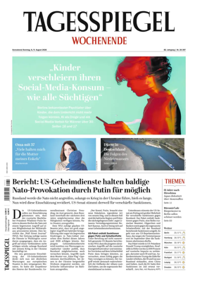 Cover of Der Tagesspiegel