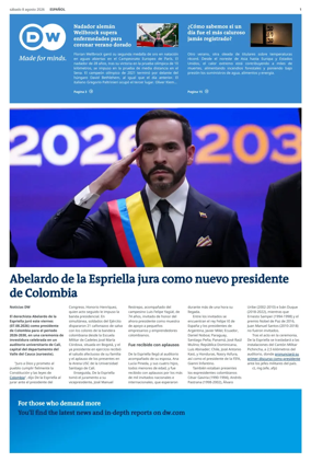 Cover of Deutsche Welle (Spanish edition)