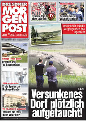 Cover of Dresdner Morgenpost