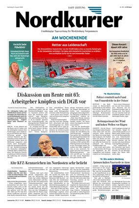 Cover of Haff-Zeitung