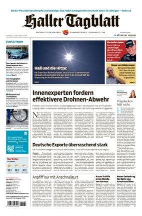 Cover of Haller Tagblatt