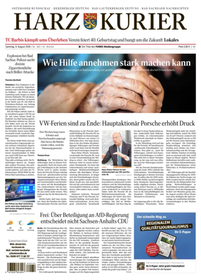Cover of Harz Kurier