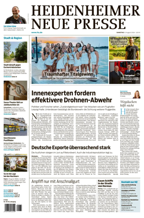 Cover of Heidenheimer Neue Presse