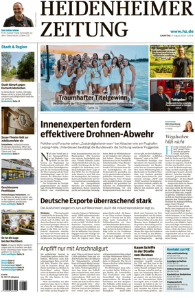 Cover of Heidenheimer Zeitung