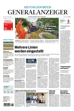 Cover of Hennigsdorfer Generalanzeiger