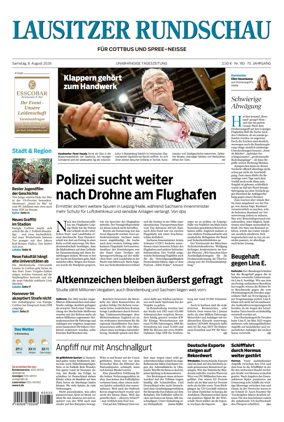 Cover of Lausitzer Rundschau
