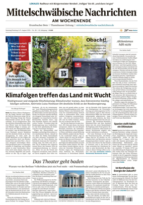 Cover of Mittelschwaebische Nachrichten