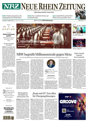 Cover of Neue Rhein Zeitung (Dinslaken)