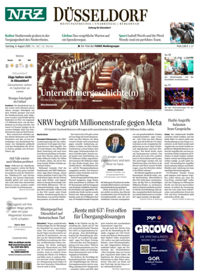Cover of Neue Rhein Zeitung (Dusseldorf)