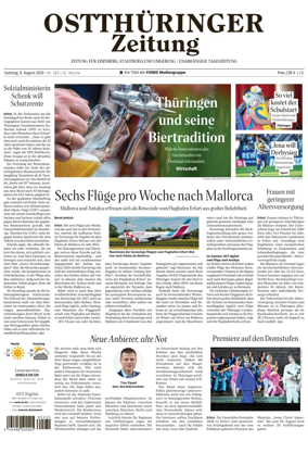 Cover of Ostthuringer Zeitung (Saale-Holzland-Kreis)