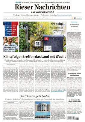 Cover of Rieser Nachrichten