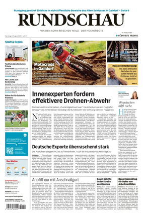 Cover of Rundschau fur den Schwabischen Wald – Der Kocherbote