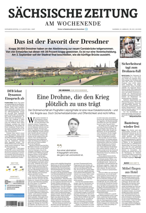 Cover of Sachsische Zeitung (Rodertal)