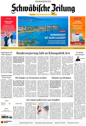 Cover of Schwabische Zeitung (Sigmaringen)