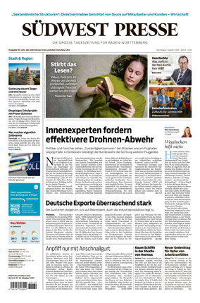 Cover of Sudwest Presse