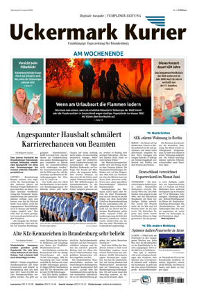 Cover of Templiner Zeitung