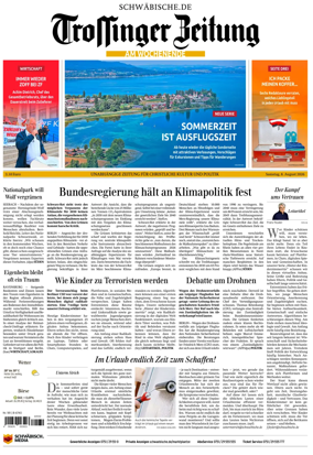 Cover of Trossinger Zeitung