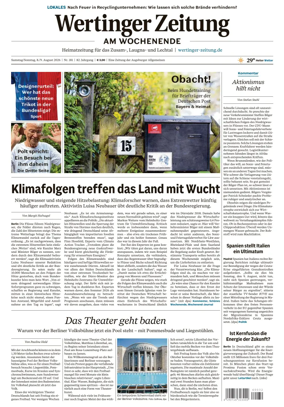 Cover of Wertinger Zeitung