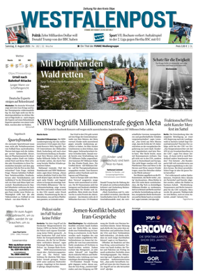 Cover of Westfalenpost (Olpe)