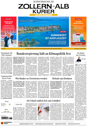 Cover of Zollern-Alb-Kurier (Balingen)