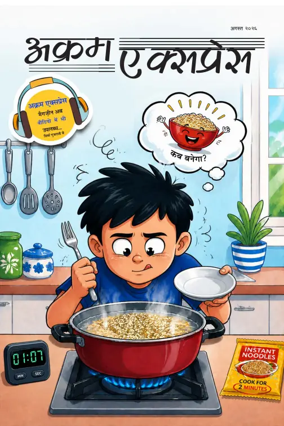 Cover of Akram Express (Hindi)
