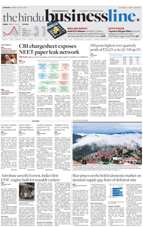 Cover of BusinessLine (Hyderabad)