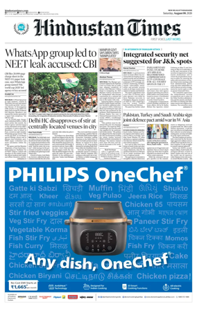 Cover of Hindustan Times Uttarakhand