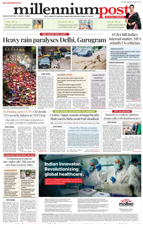 Cover of Millennium Post