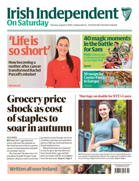 Cover of Irish Independent