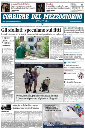 Cover of Corriere del Mezzogiorno (Campania)