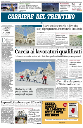 Cover of Corriere del Trentino