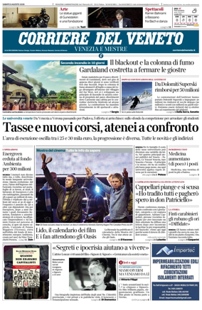 Cover of Corriere del Veneto (Venezia e Mestre)
