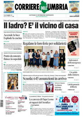 Cover of Corriere dell Umbria