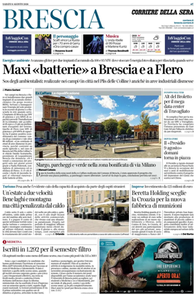 Cover of Corriere della Sera (Brescia)