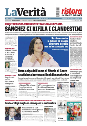 Cover of La Verita (Italia)
