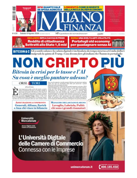Cover of Milano Finanza