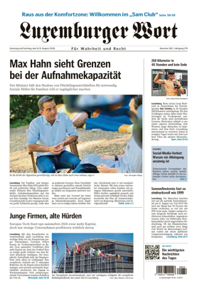 Cover of Luxemburger Wort