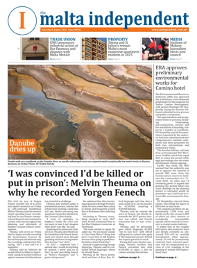 Cover of Malta Independent