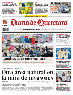 Cover of Diario de Queretaro