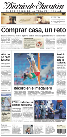 Cover of Diario de Yucatan