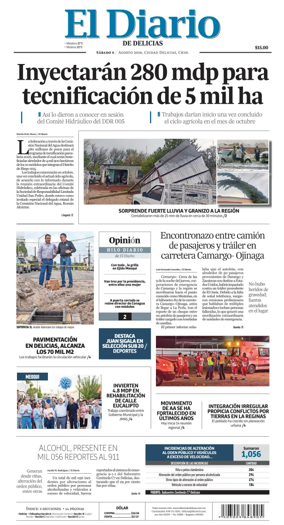 Cover of El Diario de Delicias