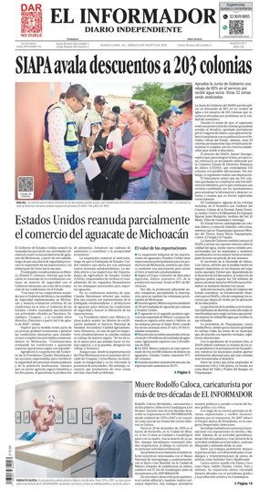 Cover of El Informador