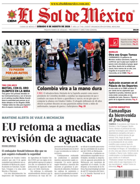 Cover of El Sol de Mexico