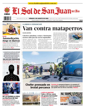 Cover of El Sol de San Juan del Rio