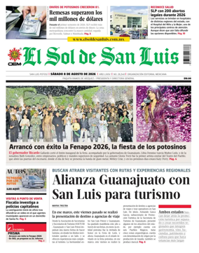 Cover of El Sol de San Luis Potosi